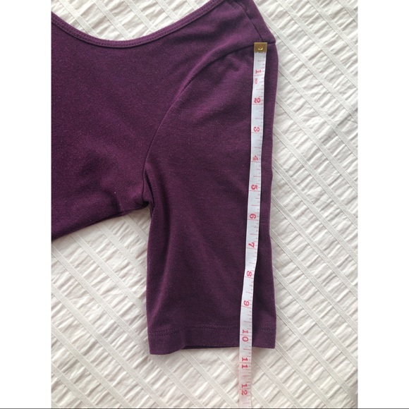 Short Sleeve Deep Magenta Body Con Dress - Picture 10 of 11